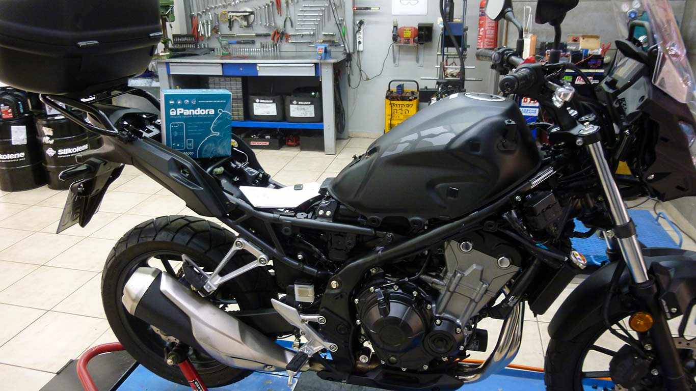 pandora smart moto πρόσφορα συναγερμού Honda