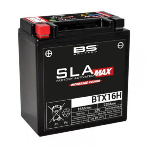Μπαταριά μοτοσυκλέτας BS BTX16H SLA MAX