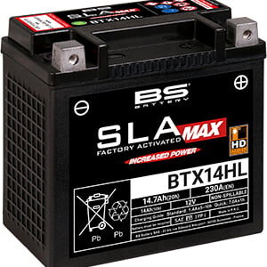Μπαταριά μοτοσυκλέτας BS BTX14HL MAX