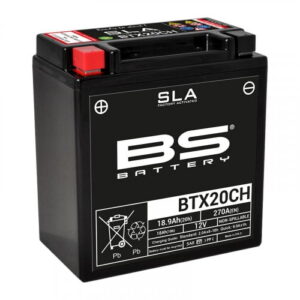 Μπαταριά μοτοσυκλέτας BS BTX20CH SLA