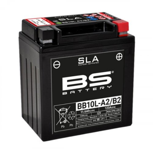 Μπαταριά μοτοσυκλέτας BS BB10L-A2/B2 SLA 1 bb BB10L-A2/B2 sla