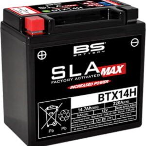Μπαταριά μοτοσυκλέτας BS BTX14H SLA MAX