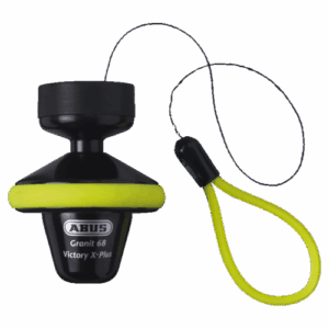 Κλειδαριά δισκόφρενου ABUS GRANIT VICTORY XPLUS 68 BLACK ROLL UP ΚΙΤΡΙΝΟ