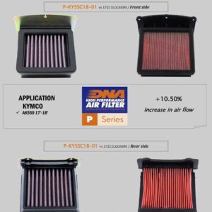 DNA φίλτρο αέρος KY5SC18-01 KYMCO AK 550 “Euro 4” 17-22