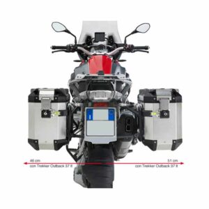 Πλαϊνές Βάσεις Givi PL5108CAM BMW R 1200 /1250 GS