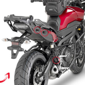 Πλαϊνές Βάσεις Givi PLXR2122 Yamaha MT-09 TRACER