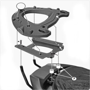 Σχάρα Givi SR233 Sym JOYRIDE EVO/S