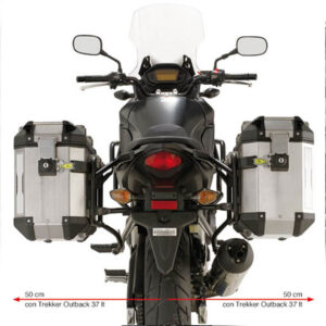 Πλαϊνές Βάσεις Givi PL1121CAM Honda CB 500
