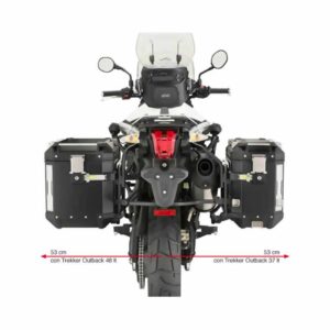 Πλαϊνές Βάσεις Givi PL6401CAM Triumph Tiger 800