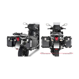 Πλαϊνές Βάσεις Givi PL6408CAM Triumph Tiger 1200