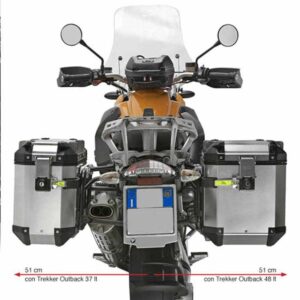 Πλαϊνές Βάσεις Givi PL684CAM  Bmw R 1200 GS/Adventure