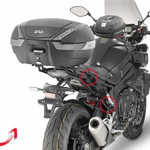 Πλαϊνές Βάσεις Givi PLXR2129 Yamaha Tracer MT-10
