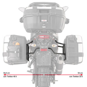 Πλαϊνές Βάσεις Givi PLO2145MK Yamaha TENERE