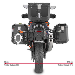 Πλαϊνές Βάσεις Givi PLO7713CAM KTM Super Adventure