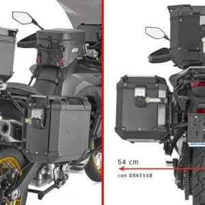 Πλαϊνές Βάσεις Givi PLO9260CAM VOGE  Βάσεις πλαϊνών βαλιτσών PLO9260CAM VALICO 900 DSX (2024) Voge Givi