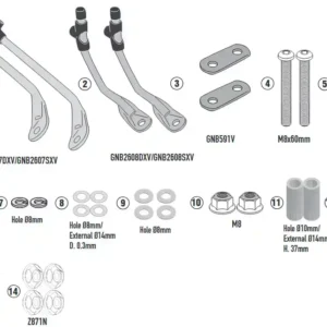Κιτ ζελατίνα Givi A7063A SYM