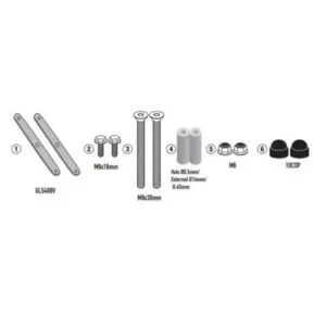 Κιτ ζελατίνα Givi D6711KIT APRILIA